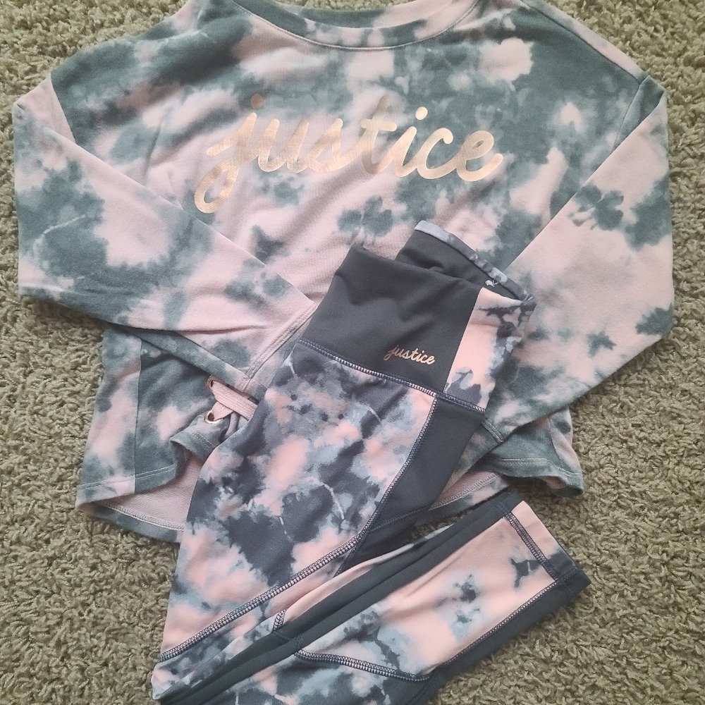 Justice active outfit